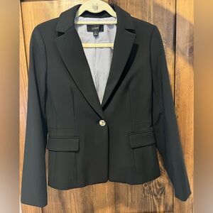 J. Crew Elegant Black Blazer